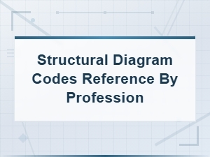 Structural Blueprint Diagram Codes Reference by Professional Discipline